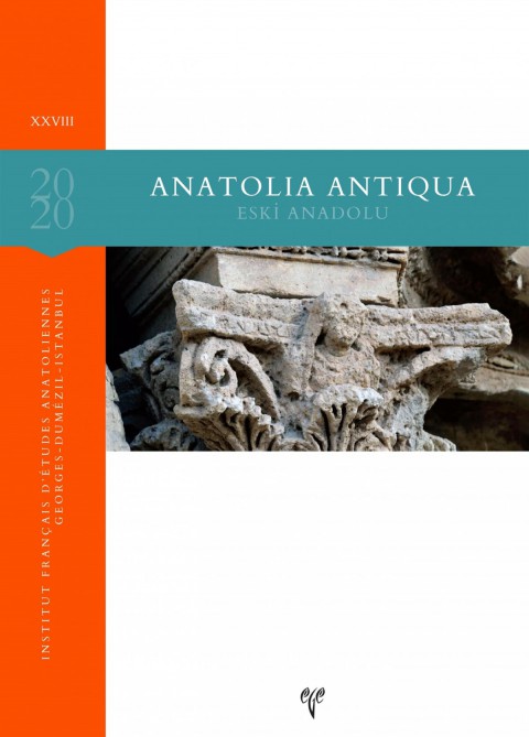 Anatolia Antiqua XXVIII